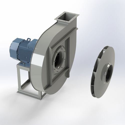 Ventilador de alta presión - APRF Series - EUROVENTILATORI INTERNATIONAL - centrífugo / de aspiración / para aplicaciones químicas