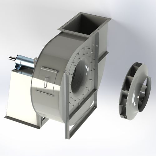 Ventilador centrífugo - EUMc Series - EUROVENTILATORI INTERNATIONAL - de aspiración / de evacuación de humos / para aplicaciones químicas