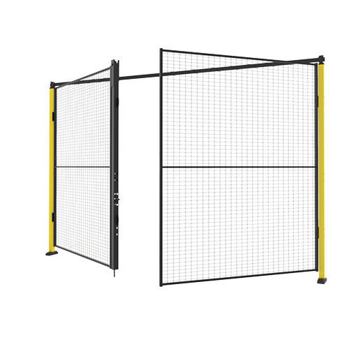 Puerta con bisagra - D12 series - AXELENT - para interior / de acceso