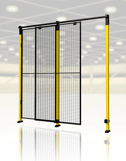 Puerta corredera - D20 series - AXELENT - de metal / para interior / industrial