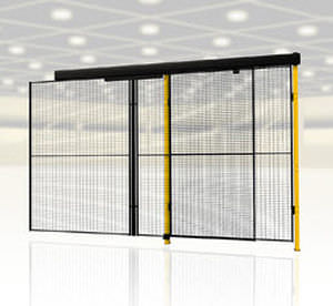 Puerta corredera - D26 series - AXELENT - de metal / para interior / industrial