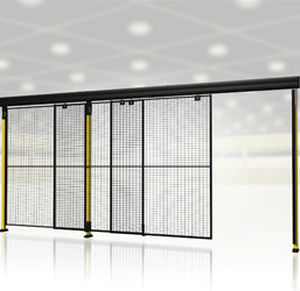 Puerta corredera - D23 series - AXELENT - de metal / industrial / para interior