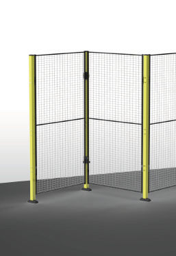 Vallado de seguridad para máquinas - X-GUARD® LITE - AXELENT - enrejado
