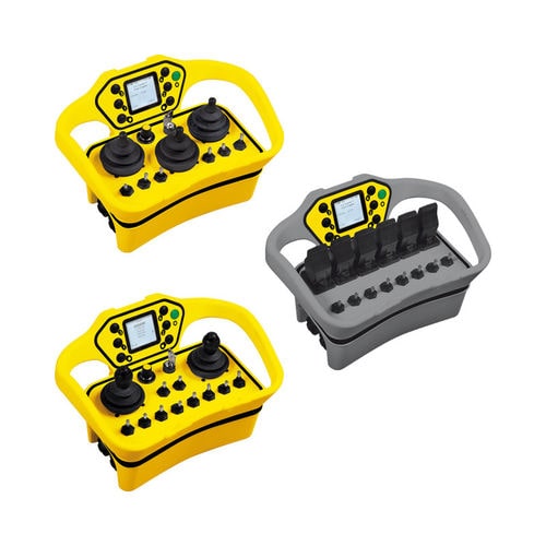 Radiomando - Moka - Conductix-Wampfler - con botones / de joystick / con interruptor de palanca