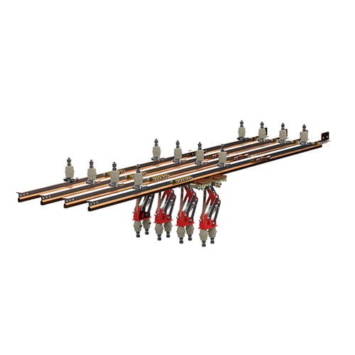 Riel conductor de cobre - CopperHead - Conductix-Wampfler - unipolar / abierto