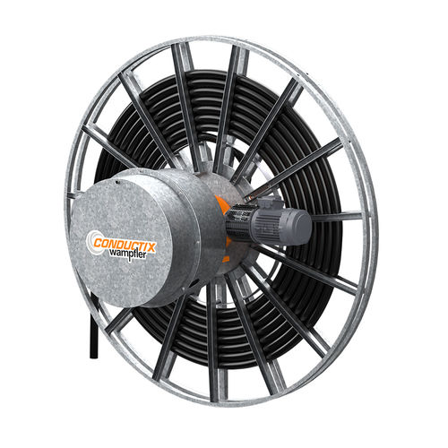 Enrollador para cable eléctrico - BNA - Conductix-Wampfler - motorizado / para obra de construcción / para minas