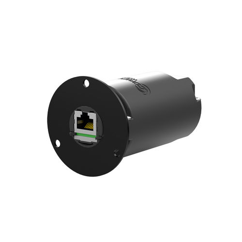 Anillo colector vía Ethernet - MiniEth - Conductix-Wampfler - 1 Gbps / de columna / industrial