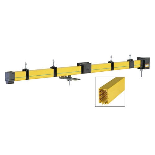 Riel conductor multipolar - BoxLine 0842 - Conductix-Wampfler - cerrado / compacto / para puente grúa