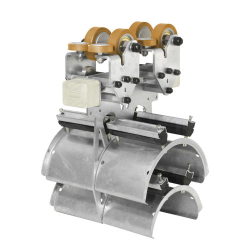 Carretilla portacable de acero - XL-Line 0375 Series - Conductix-Wampfler - para manipulación multiejes / motorizada / redonda