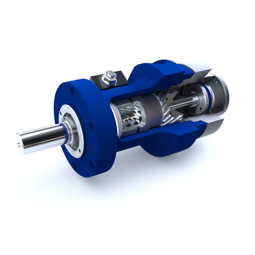 Actuador hidráulico - I-DA-H - HKS Dreh-Antriebe GmbH - rotativo / de doble efecto / de acero inoxidable