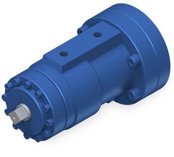 Cilindro hidráulico - SA-H2 - HKS Dreh-Antriebe GmbH - de doble efecto / oscilante