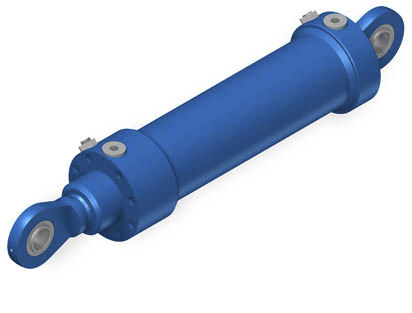 Cilindro hidráulico - HKS Dreh-Antriebe GmbH - de doble efecto / de tracción