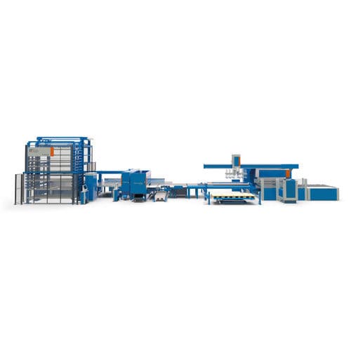 Línea de producción de piezas troqueladas - PSBB - PRIMA POWER - automática / flexible / simple