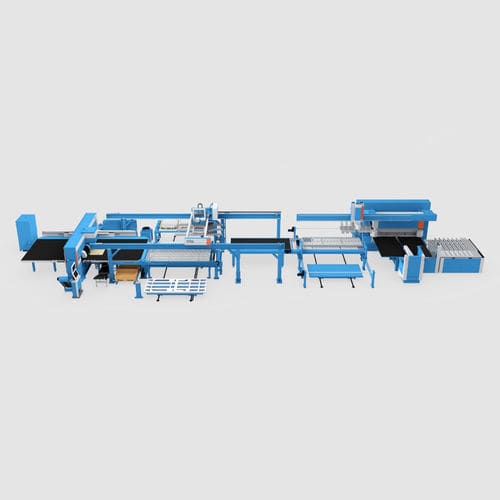 Línea de producción de chapa - LPBB - PRIMA POWER - de piezas troqueladas / automática / modular