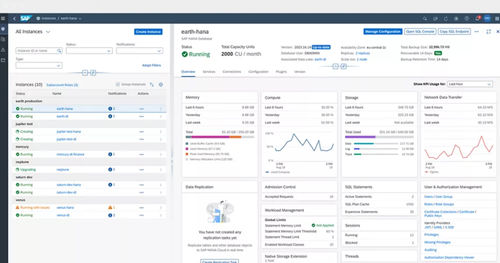 Software de base de datos - HANA Cloud - SAP - de gestión / de creación / de optimización