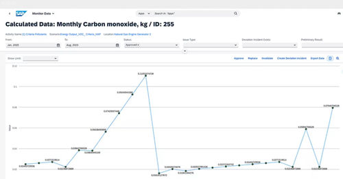 Software de gestión - S/4HANA for EHS environment management - SAP - de supervisión / para informes / de cálculos