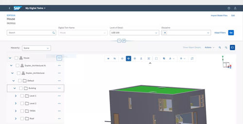 Software de ingeniería - Project and Resource Management - SAP - de modelización / BIM / de creación de gemelo digital
