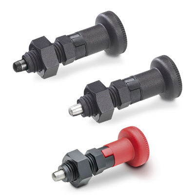 Posicionador retráctil de acero inoxidable - PMT. 101  - ELESA - de tecnopolímero