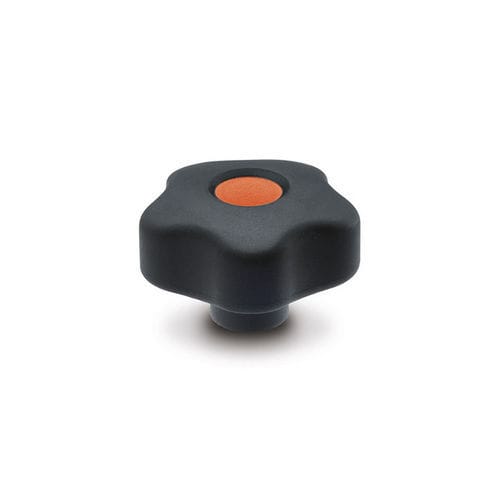 Rosca roscada - VCT.SOFT series - ELESA - en estrella / de tecnopolímero