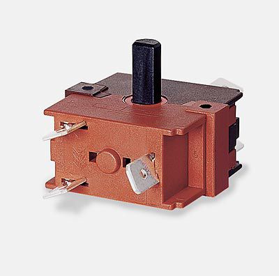 Interruptor rotativo - 16 - 20 A, 250 V | 9100 - Arcolectric - unipolar / resistente a las salpicaduras / electromecánico