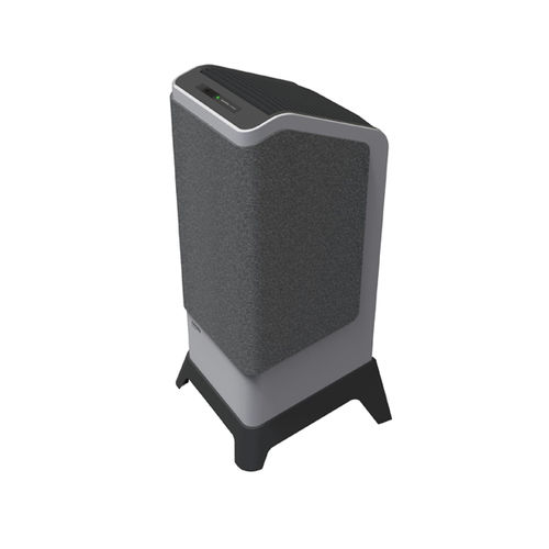 Purificador de aire silencioso - PAS 3300 - Euromate - con base / con filtro HEPA / para edificio comercial