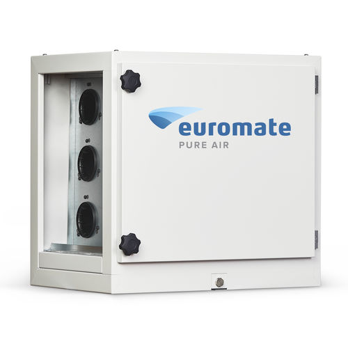 Unidad de filtración de aire - SF series - Euromate - de carbón activado / electrostática / para cocina profesional