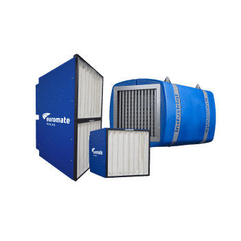 Purificador de aire de techo - DFI series - Euromate - con filtro HEPA / industrial