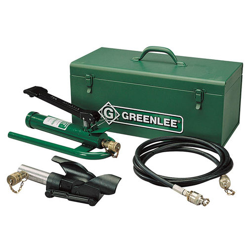Máquina curvadora de mano - 800F1725  - GREENLEE - hidráulica / para cables semirrígidos / automática
