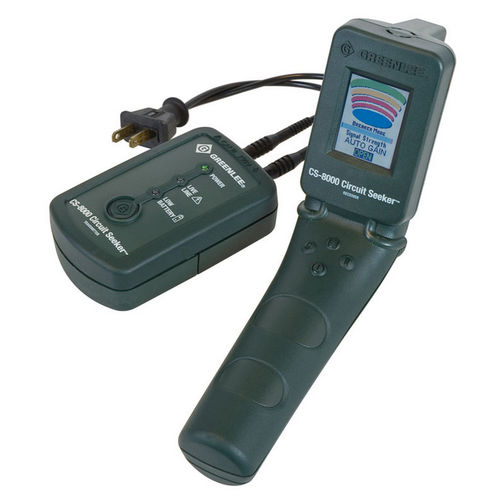 Comprobador eléctrico - CS-8000 - GREENLEE - de batería / para la industria / de mano