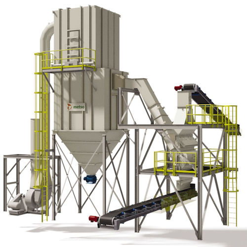 Separador de sólidos - AC series - Metso Corporation - de aire / gravimétrico / de proceso