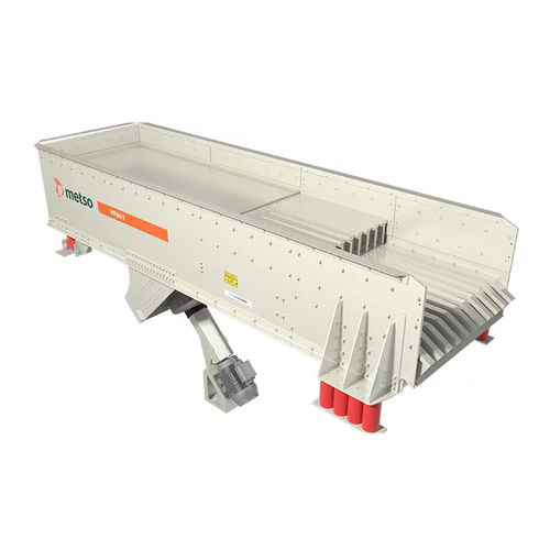 Alimentador vibratorio - VF series - Metso Corporation - grizzly / móvil / para la industria
