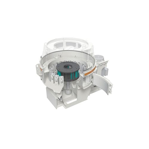 Machacadora de impacto - Barmac® B series - Metso Corporation - estacionaria / primaria / compacta