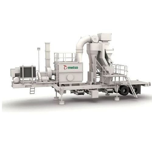 Separador de partículas - Metso Corporation - de arena / de aire / de ciclón