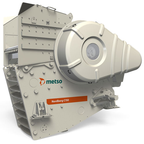 Machacadora de mandíbula - Nordberg® C150™ - Metso Corporation - estacionaria / para material mineral
