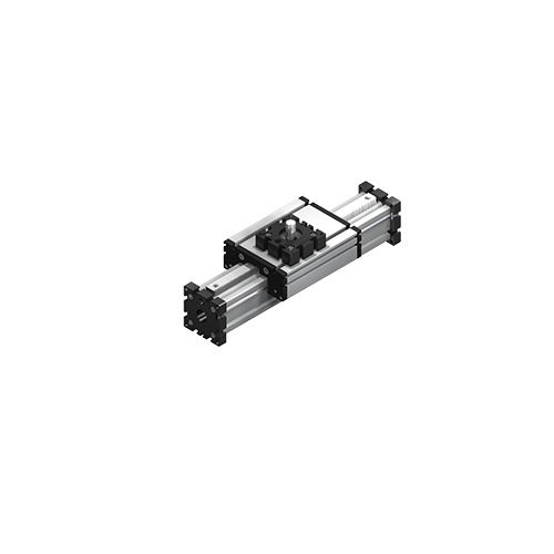 Unidad lineal de piñón y cremallera - ELZQ - Bahr Modultechnik GmbH - eléctrica / de aluminio / de precisión