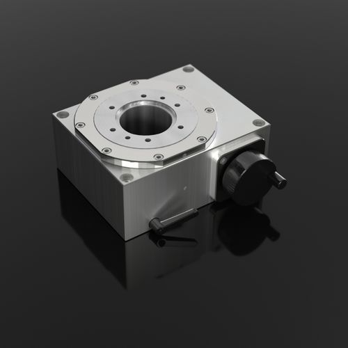 Platina de posicionamiento rotativa - MDV series - IEF-Werner GmbH - manual / de acero inoxidable