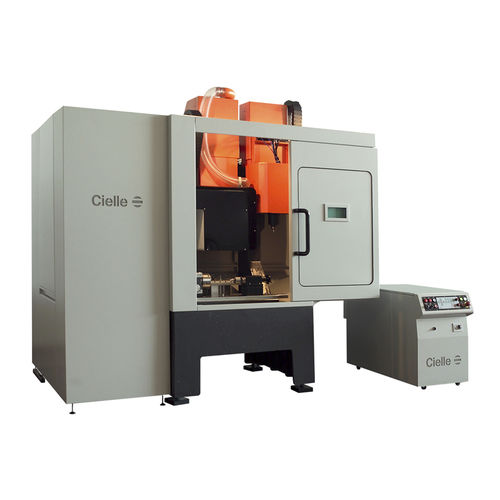 Centro de mecanizado 4 ejes - GAMMA DUALTECH - CIELLE - vertical / de grabado / láser