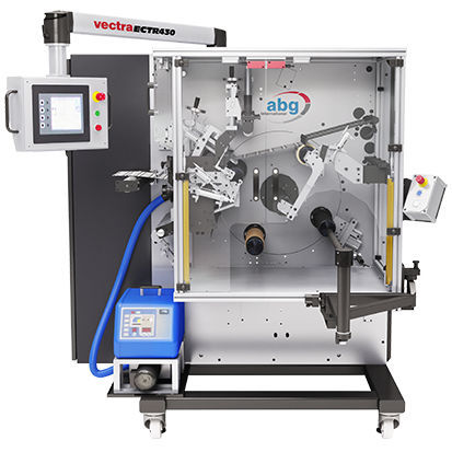 Enrollador-desenrollador de etiquetas - ECTR - ABG INTERNATIONAL - automático / compacto
