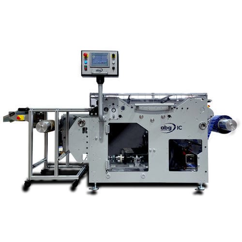 Máquina de corte con guillotina - IC - ABG INTERNATIONAL - de etiquetas / para embalajes / automática