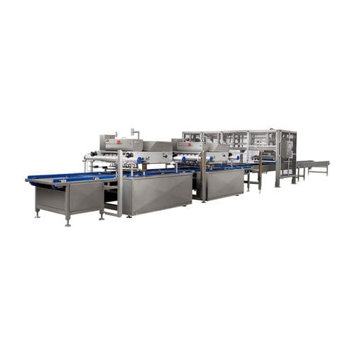 Inyectadora para pastelería vertical - Alimec - en bandeja de hornear