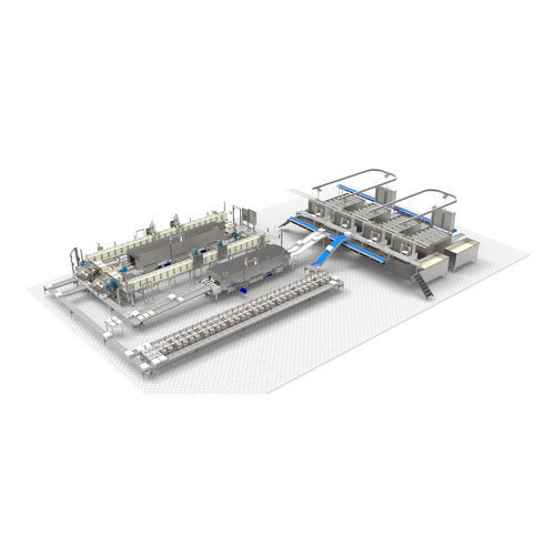 Línea de producción de queso tofu - Alpma Alpenland Maschinenbau - paneer / queso cuajado / automática
