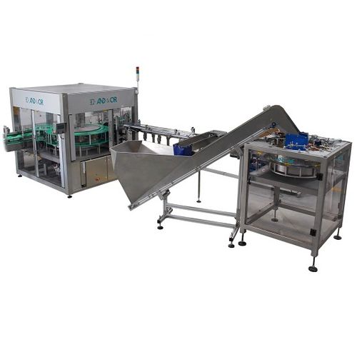 Colocador de empuñadura lateral - SIAL 6 series - AND & OR - automático / con transportador / para botellas