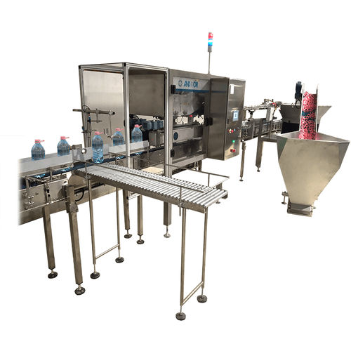 Colocador de empuñadura de cuello de cisne - SIA8000 - AND & OR - automático / con transportador / para botellas