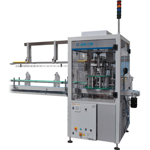 Colocador de empuñadura lateral - SIAL series - AND & OR - automático / con transportador / para botellas