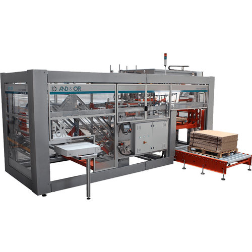Máquina formadora de bandejas automática - PFCH - AND & OR - de cola hot-melt / para botellas / de gran velocidad