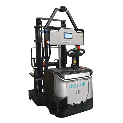 Robot móvil autónomo (AMR) de manipulación - BE 1200 - AND & OR - para palés / apilador frontal