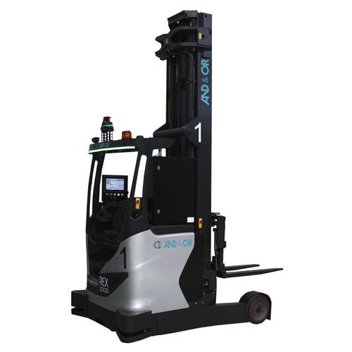 Robot móvil autónomo (AMR) para palés - AMR-R-REX2000 - AND & OR - para almacén / alimentado por batería / bidireccional