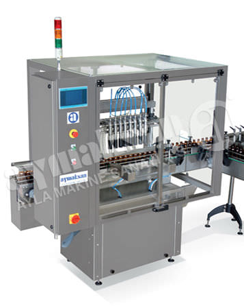 Máquina de limpieza por aspersión - KHST 4208 PAL - Aymaksan Ayla Makina San. A.S. - en seco / automática / para vidrio