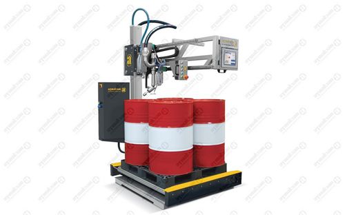 Máquina de llenado automática - LD 304 LCM.PU - Aymaksan Ayla Makina San. A.S. - de barriles / para líquido / neumática