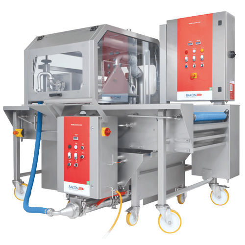 Máquina de recubrimiento de chocolate - Bakon B.V., food equipment